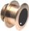 GARMIN 0101218122 B175H Bronze 20&deg; Tilted Element Thru-Hull CHIRP Transdcuer w/Depth & Temperature, Price/EA