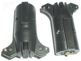 Pollak 12-744Ev 7-Way Rv To 5-Way Flat Adapter (Stoneridge)