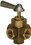 Groco FV-550-L FV-550L Bronze 5-Way Tank Selector Valve 1/2" Full Flow, Price/EA