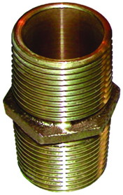 Groco PN2500 Bronze Pipe Nipple, 2-1/2" NPT