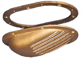 Groco Bronze Slotted Strainer With Mount Ring