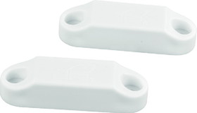 JR Products 0630095 Magnetic Baggage Door Catch, White