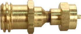 JR Products 07-30205 Emergency Gas Cylinder Adapter for RV POL Hose Connection