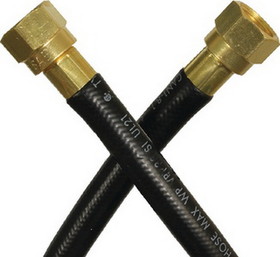 JR Products 1/4" RV Rubber LP Supply Hose, 07-30995