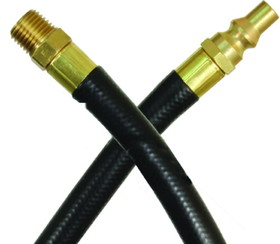 JR Products RV Thermoplastic Appliance Hose with 1/4" Male Pipe Thread & Quick Disconnect Male Ends