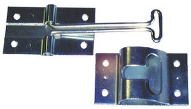 JR Products Metal T-Style Door Holder&#44; 4", 10495