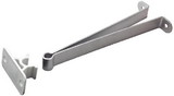 JR Products 10545 C-Clip Style Door Holder - Metal/Plastic Combo, 3
