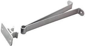 JR Products 10545 C-Clip Style Door Holder - Metal/Plastic Combo&#44; 3"