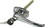 JR Products 10895 Chrome Locking L-Handle for Truck Caps&#44; Bed Covers & Tool Boxes, Price/EA