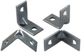 JR Products 11695 90&deg; Angle Brackets&#44; 4/pk