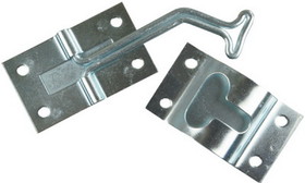 JR Products 45&deg; T-Style Door Holder&#44; Metal, 11755