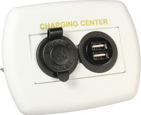 JR Products RV 12V/USB Charging Center, 15085