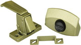 JR Products 20515 Gold Finish Privacy Latch for RV Interior Doors