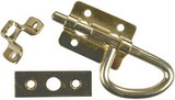 JR Products Universal Latch, Brass, 20645