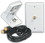 JR Products 47815 Polar White RV Interior/Exterior TV Installation Kit, Price/EA