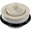 JR Products Strainer w/Pop-Stop Stopper, Parchment, Price/Each