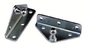 JR Products Gas Spring Mounting Brackets - Angled&#44; 2/pk, BR-12553