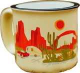JR Products Camp Casual CC004Y Mug, Desert Dreamin'