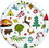 JR Products Camp Casual CC007W10 Eco-Friendly Paper Dinner Plates, Into the Woods, Price/EA