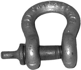 Chicago Hardware Forged, Galvanized Anchor Shackle