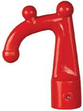 Beckson HMR Replacement Hook Only For Hook-Mate Boat Hooks, Red