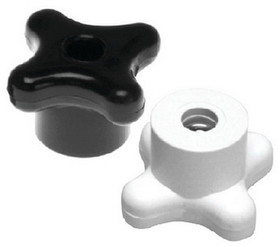 Beckson PRTB Replacement Safety Twist Knobs Only 1/4-20 Black (2 Per Pack)