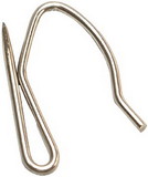 RV Designer A113 Stainless Steel Drape Hook, 14/pk