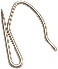 RV Designer A113 Stainless Steel Drape Hook&#44; 14/pk