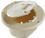 RV Designer B122 Basic Round Cable Hatch&#44; Colonial White, Price/EA