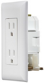 Rv Designer S811 Ac "Self Contained" Dual Outlets With Cover-Plate (Rv_Designer)