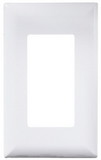 RV Designer S849 Contemporary Cover Plate Only, White