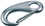 Sea-Dog 154250 2" Spring Gate Snap Hook&#44; SS, Price/EA