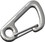 Sea-Dog 155500-1 SeaDog 155500 Spring Gate 4" Asymmetrical Snap Hook, Price/EA