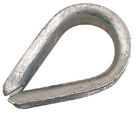 Sea-Dog 172019 Galvanized Wire Rope Thimble&#44; 3/4"&#44; Bulk