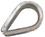 Sea-Dog 172019 Galvanized Wire Rope Thimble&#44; 3/4"&#44; Bulk, Price/EA