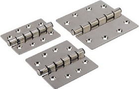 Sea-Dog SeaDog Butt Hinge with Bearings Commercial Pattern Investment Cast 316 Stainless 1/4" Fastener