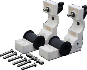 Sea-Dog 327199-1 SeaDog 327199 Removable Rail Mount Clamps Fit 3/4" to 1-1/4" Tubing