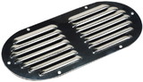 Seadog 3314051 Oval Louvered Vent, Stainless Steel