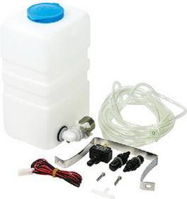 Sea-Dog 414900-3 Complete Windshield Washer 12V Kit #10 Fastener