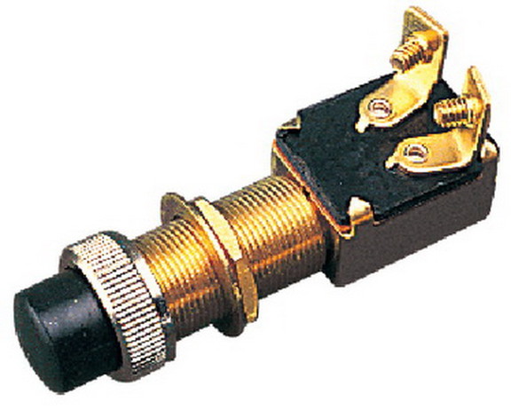 Sea Dog 420416-1 Push Button Horn Switch Black 