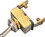 Sea-Dog 420465 Toggle Switch On/Off--Brass, Price/EA