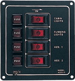 Sea-Dog Switch Illiminated Switch Panel, Vertical