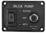 Sea-Dog 423040-1 SeaDog 423040 Bilge Pump Panel with Circuit Breaker 2-3/16