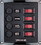 Sea-Dog 4240101 4-Gang Vertical Rocker Switch Fuse Panel, 424010-1, Price/EA