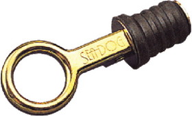 Sea-Dog 520072-1 Brass Snap Handle Drain Plug&#44; 1-1/4" w/o Chain&#44; Bulk