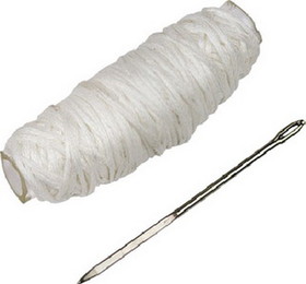 Sea-Dog 562569WH-1 562569WH1 Whipping Twine W/Needle&#44; 1mm x 45'