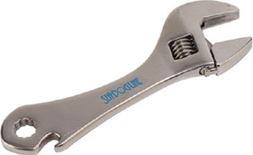 Sea-Dog 563255-1 SeaDog 563255 Cast 17-4ph Grade Stainless Adjustable Wrench Includes 1/4" Hex Head & Bottle Opener