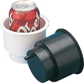 Sea-Dog 588060N Flush Mount Combo Drink Holder w/Drain Fitting&#44; Black