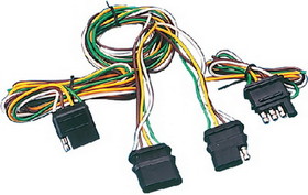 Sea-Dog 753877-1 7538771 4-Wire Trailer Connector Set&#44; Male & Female