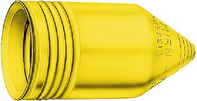 Hubbell HBL77CM16 Yellow Seal-Tite Cover for Weatherproofing 50A Plugs